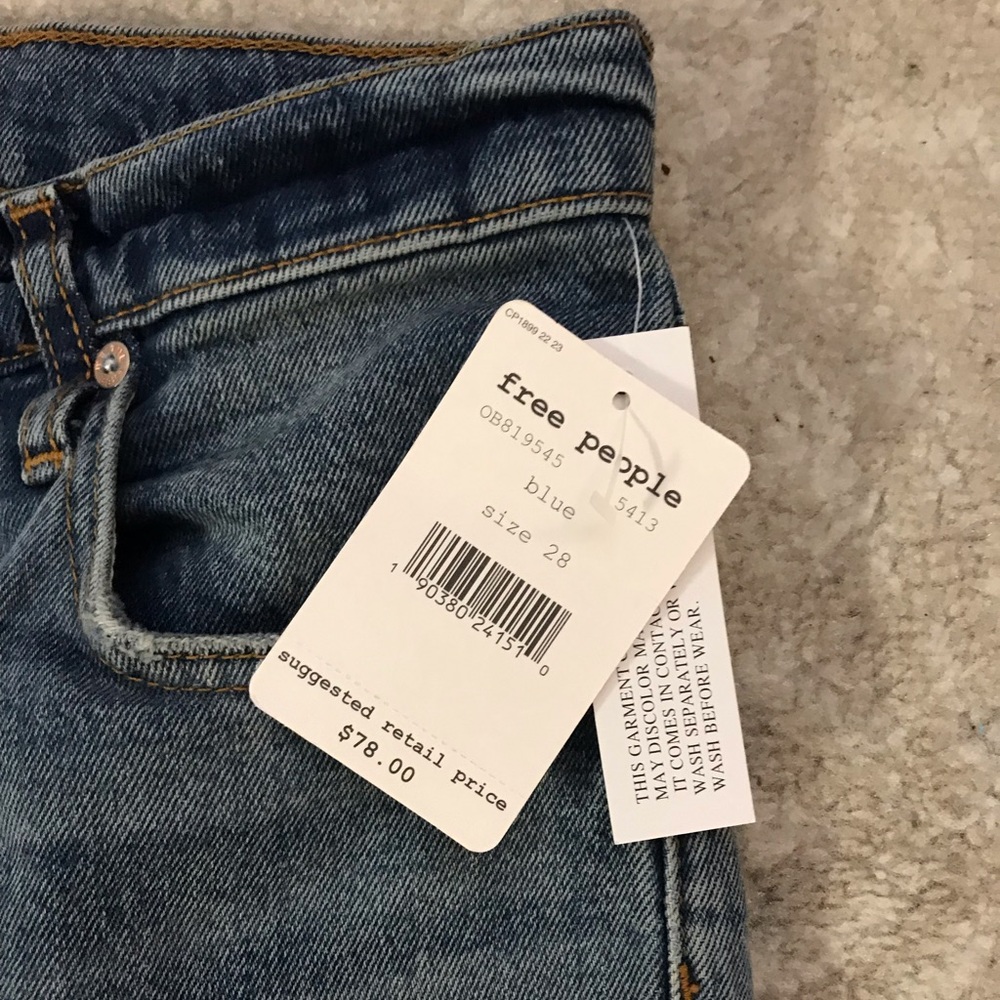 NWT Free People Stella Skinny Jeans